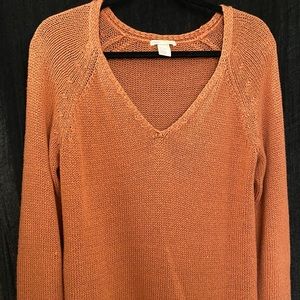 H&M | Knitted Sweater in Salmon